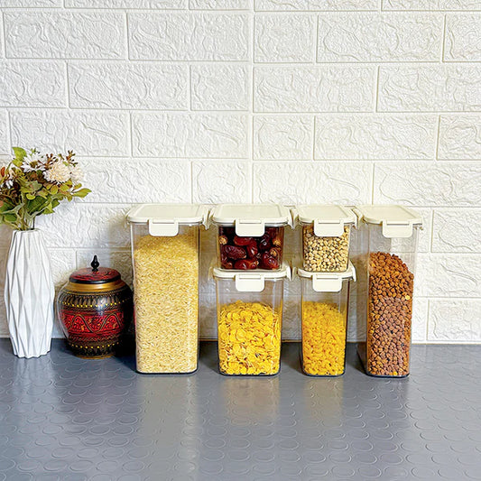 MoistureLock Multi-Shape Storage Canisters – Airtight & Space-Saving